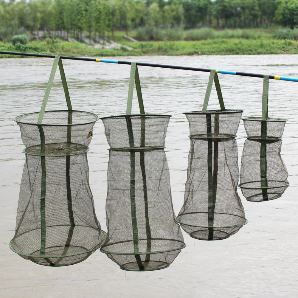 Layer Round Folding Mesh Fish