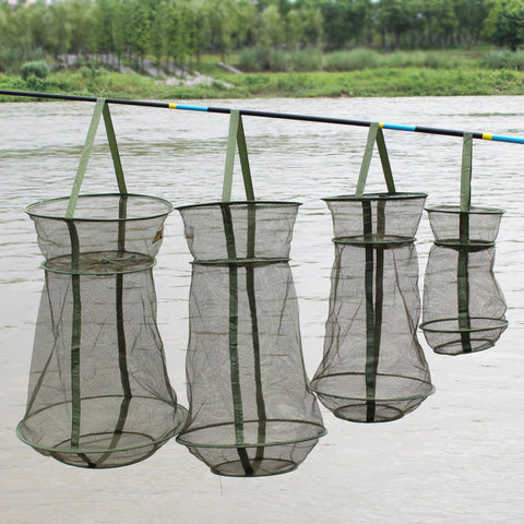 Layer Round Folding Mesh Fish