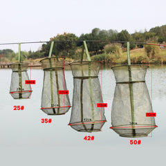 Layer Round Folding Mesh Fish