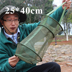 Layer Round Folding Mesh Fish