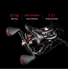 Magnetic Brake Saltwater Freshwater Baitcasting Reel