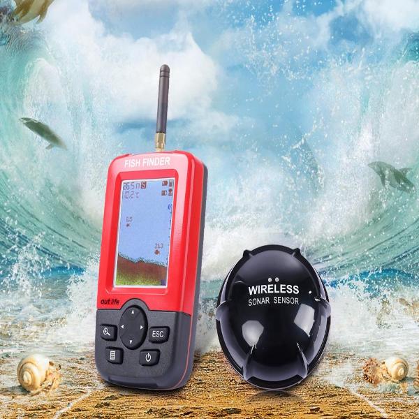 Fish Finder With Wireless Sonar Sensor