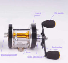 Fishing Reel Double Centrifugal Brake