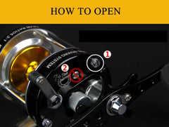 Fishing Reel Double Centrifugal Brake