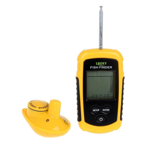 Portable Wireless Fish Finder Alarm