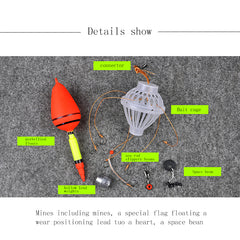 Fishing Float With Strong Explosion Hooks
